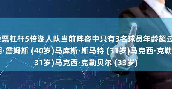 股票杠杆5倍湖人队当前阵容中只有3名球员年龄超过30岁：勒布朗·詹姆斯 (40岁)马库斯·斯马特 (31岁)马克西·克勒贝尔 (33岁)